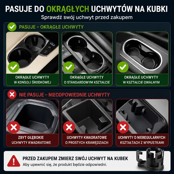 AutoCup™ - UCHWYT SAMOCHODOWY 2w1